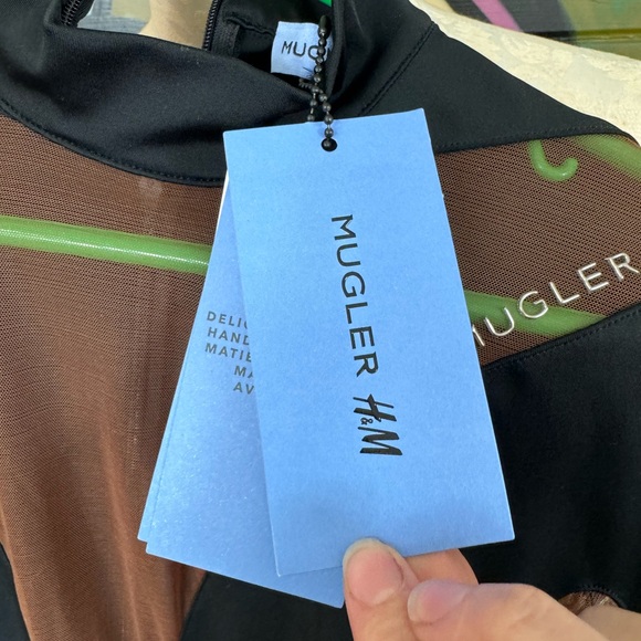 NWT Mugler X H&M bodysuit sold out everywhere! - Picture 9 of 9